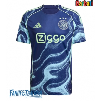 Ajax Tricou Fotbal Replică 2025-26 Barbati Deplasare